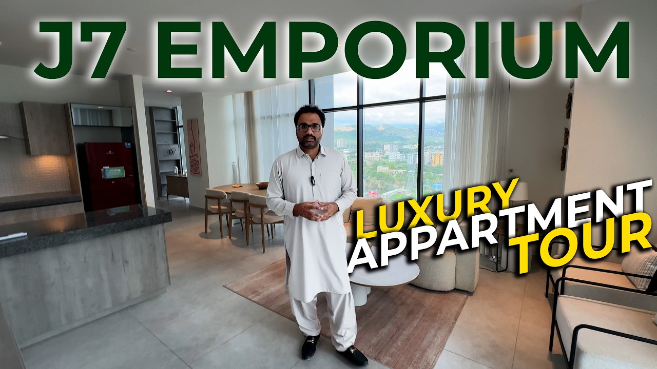 J7 Emporium Luxury Appartment Tour (Fully Furnished ) with Beautiful Margalla View!