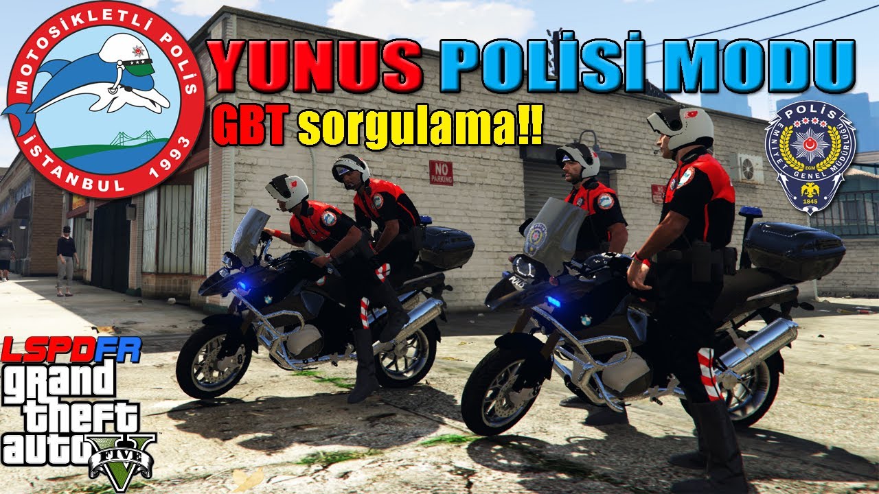 GTA 5 YUNUS POLİS MODU-VATANDAŞA GBT YAPTIK!!-BMW 1200 RT TWİN -LSPDFR#2