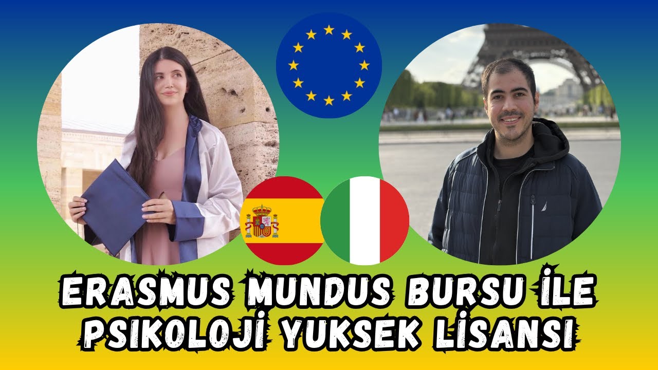 Erasmus Mundus Bursuyla Psikoloji Master’ı | İspanya & İtalya