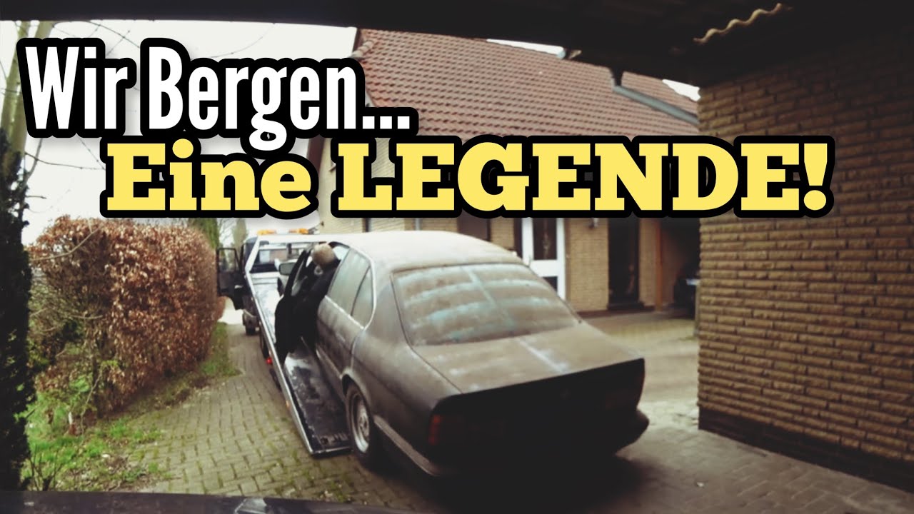 BMW E34 535i Erster Motorstart nach 9 Jahren! & WARUM wurde der einfach ABGESTELLT??