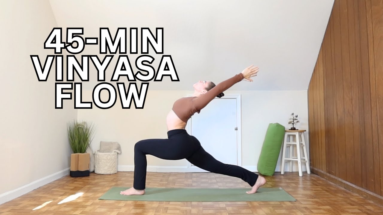 45-Minute Vinyasa Flow - All Level-Friendly Yoga Class