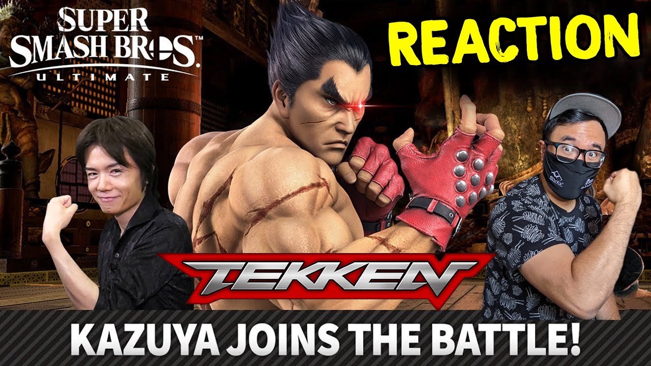 Tekken Player Reacts To Mr. Sakurai Presents Kazuya in Smash Bros. Ultimate