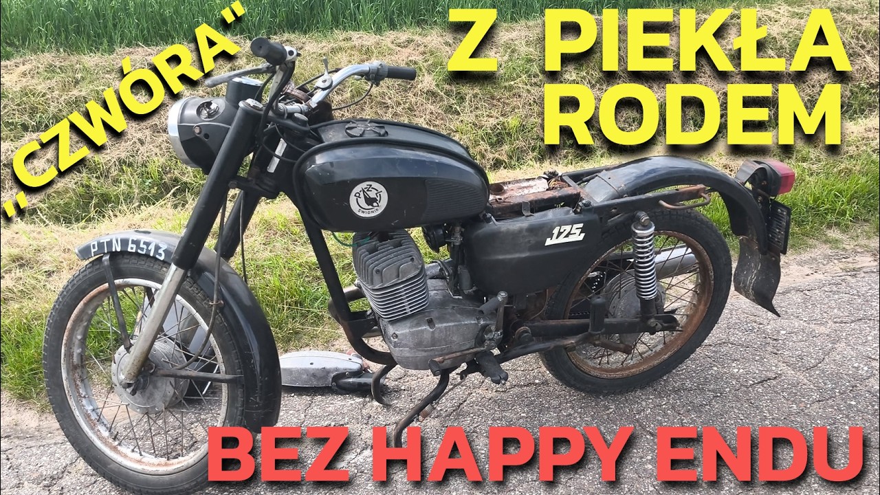 Czw&oacute;ra z piekła rodem WSK 175 - VMAX TEST bez happy endu