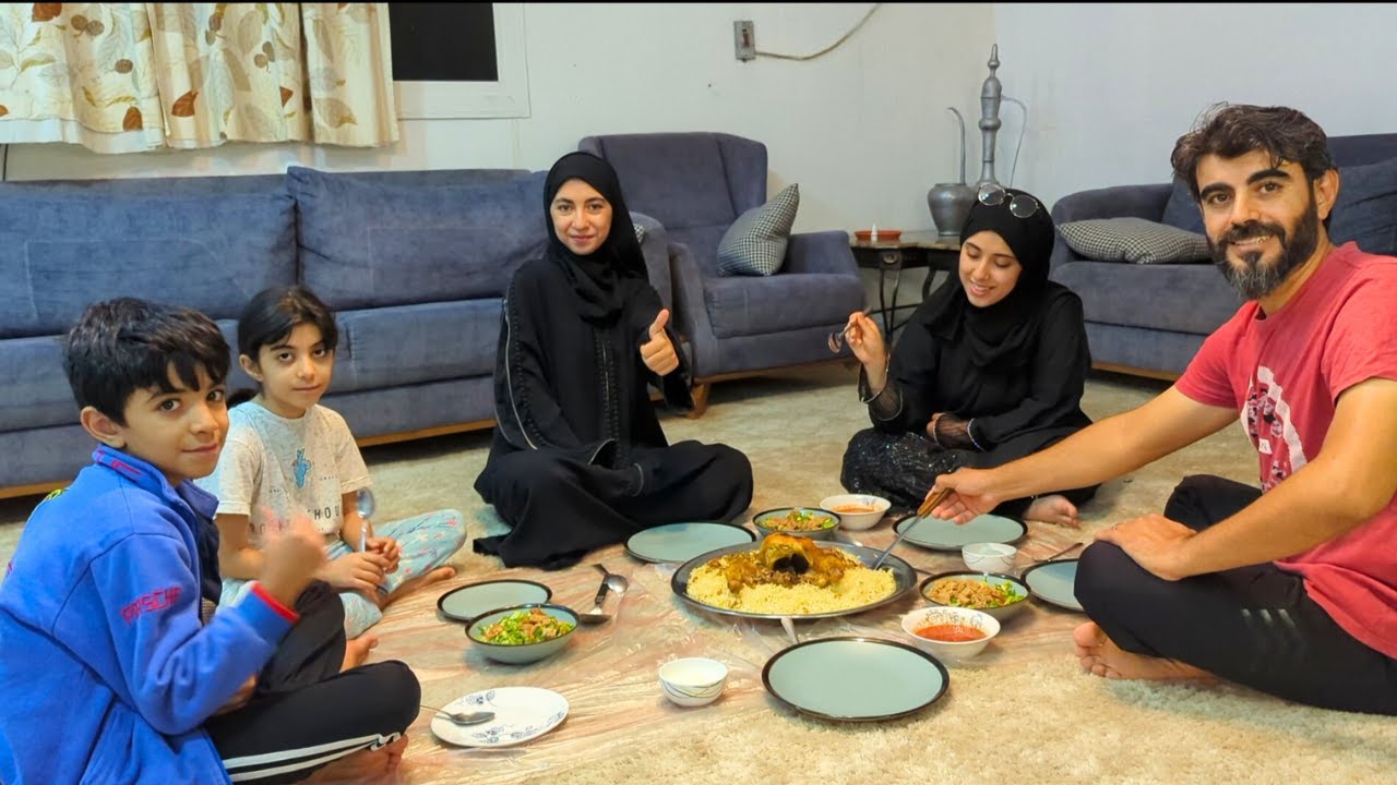 اول مرة نجرب الطبخ الكويتي من تحت ايد الشيف ياسمين ( مجبوس دياي )