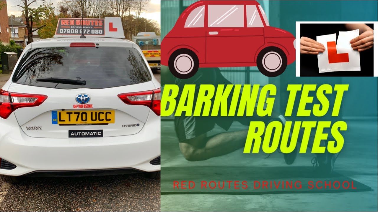 Barking practical Driving Test Route||  Real Driving route from barking test centre||new test Route