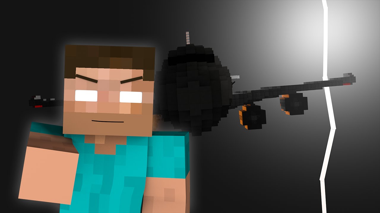 HEROBRINE PLANE ATTACK! [Minecraft Animation]