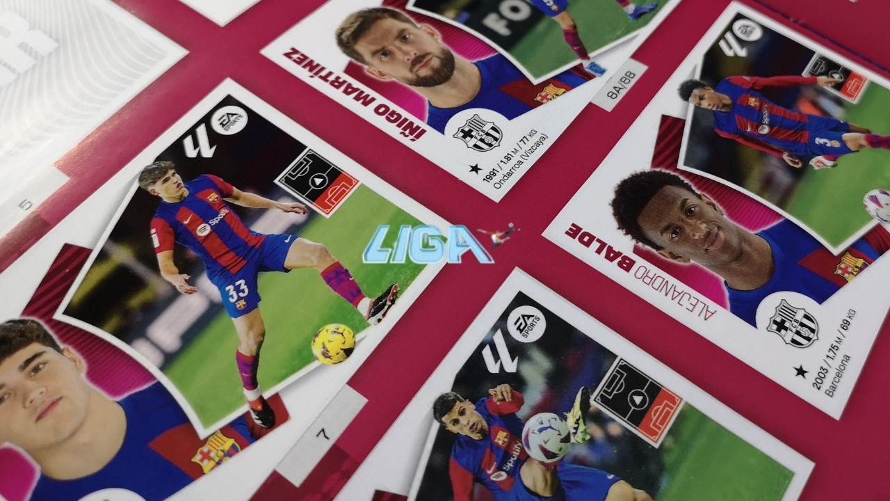 ⚽ PEGO mis PRIMEROS CROMOS 🚨 LIGA ESTE 2024-25 🚨