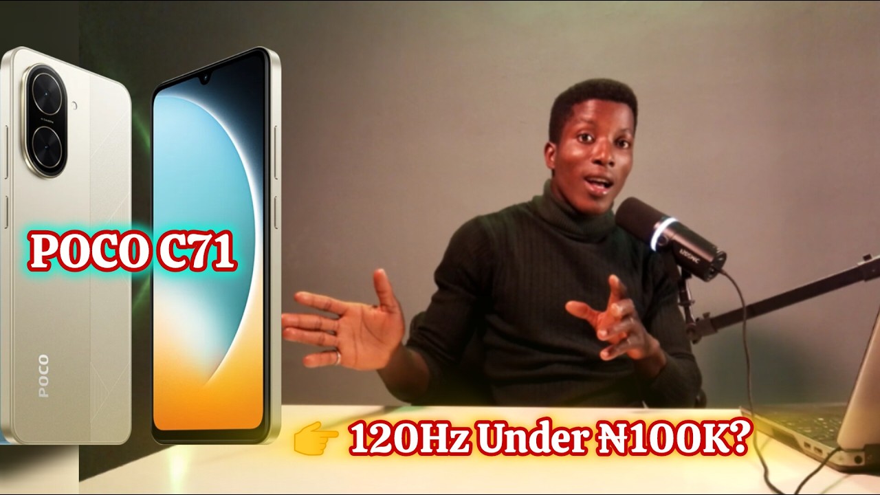 POCO C71 Price in Nigeria 2026 | Full Review & Specs (120Hz Under ₦100K?)