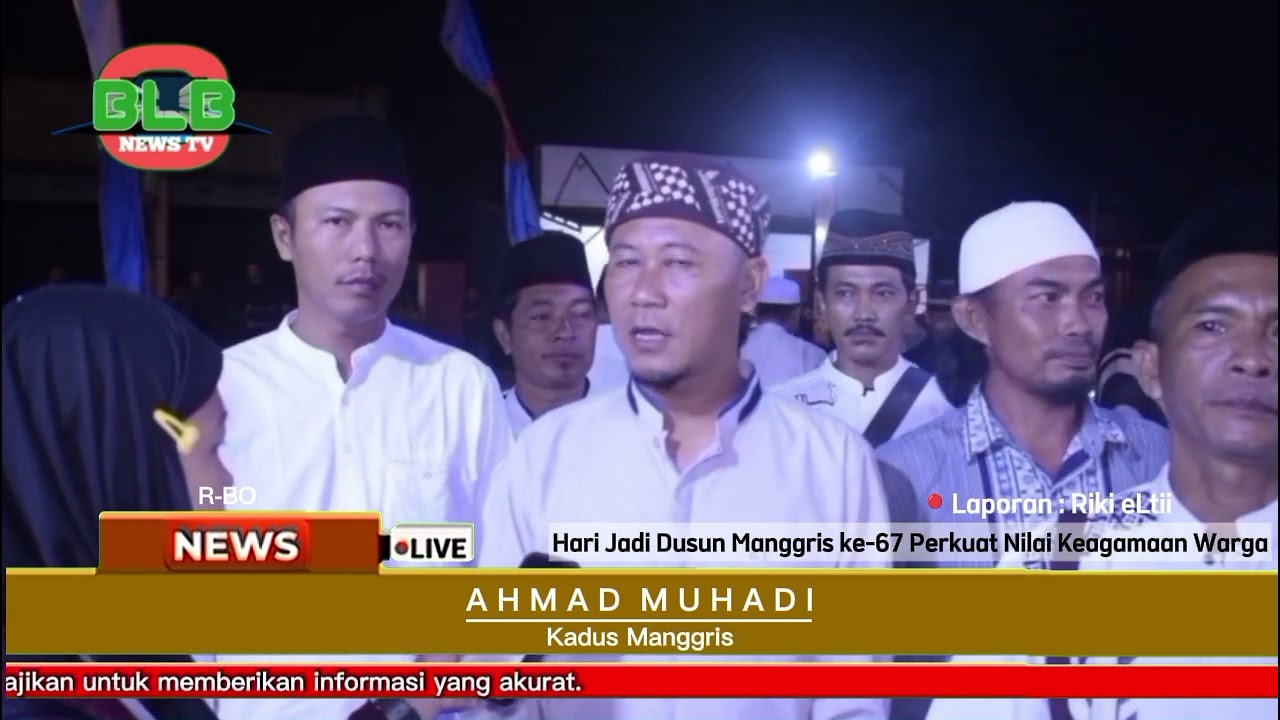 Peringatan Isra Mi’raj Warnai HUT ke-67 Dusun Manggris | BLB News TV