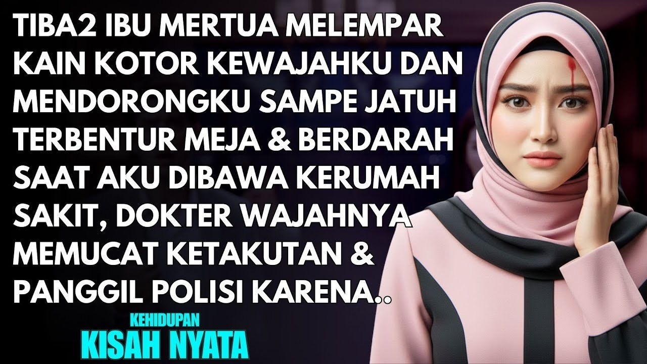 IBU MERTUA MELEMPAR LAP KOTOR DAN MENDORONGKU SAMPAI BERDARAH - SAAT DOKTER MEMERIKSAKU TERNYATA...