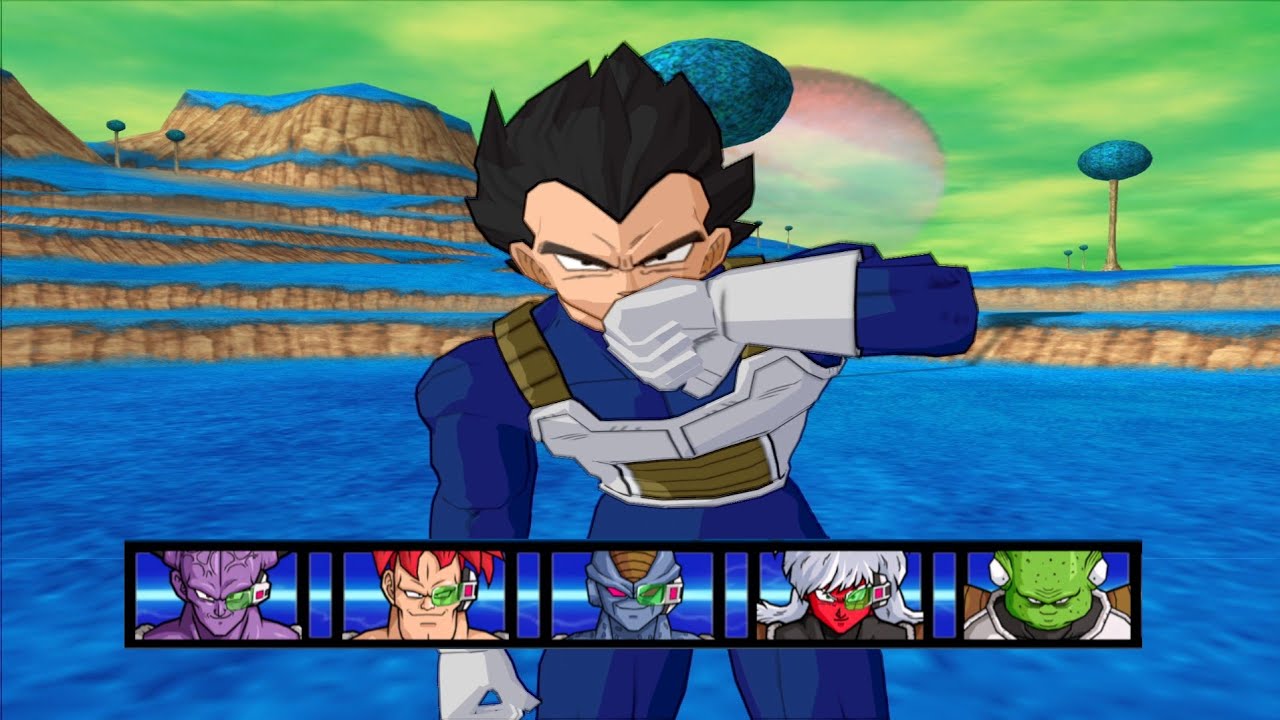 【TAS】Vegeta VS Ginyu Force (Enhanced Red Potara) | DBZ: Budokai Tenkaichi 3