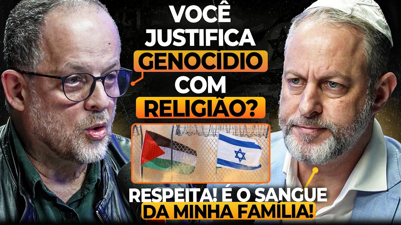 BRENO ALTMAN CONFRONTA RABINO VENTURA | Israel x Palestina pega FOGO! 🔥