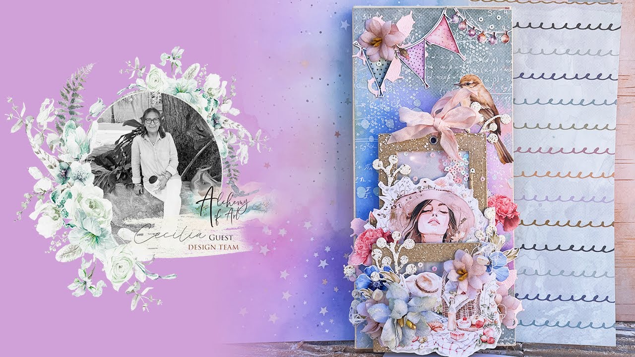 Happy Time Chocolate Box | Tutorial by @ScrapbookingCecilia