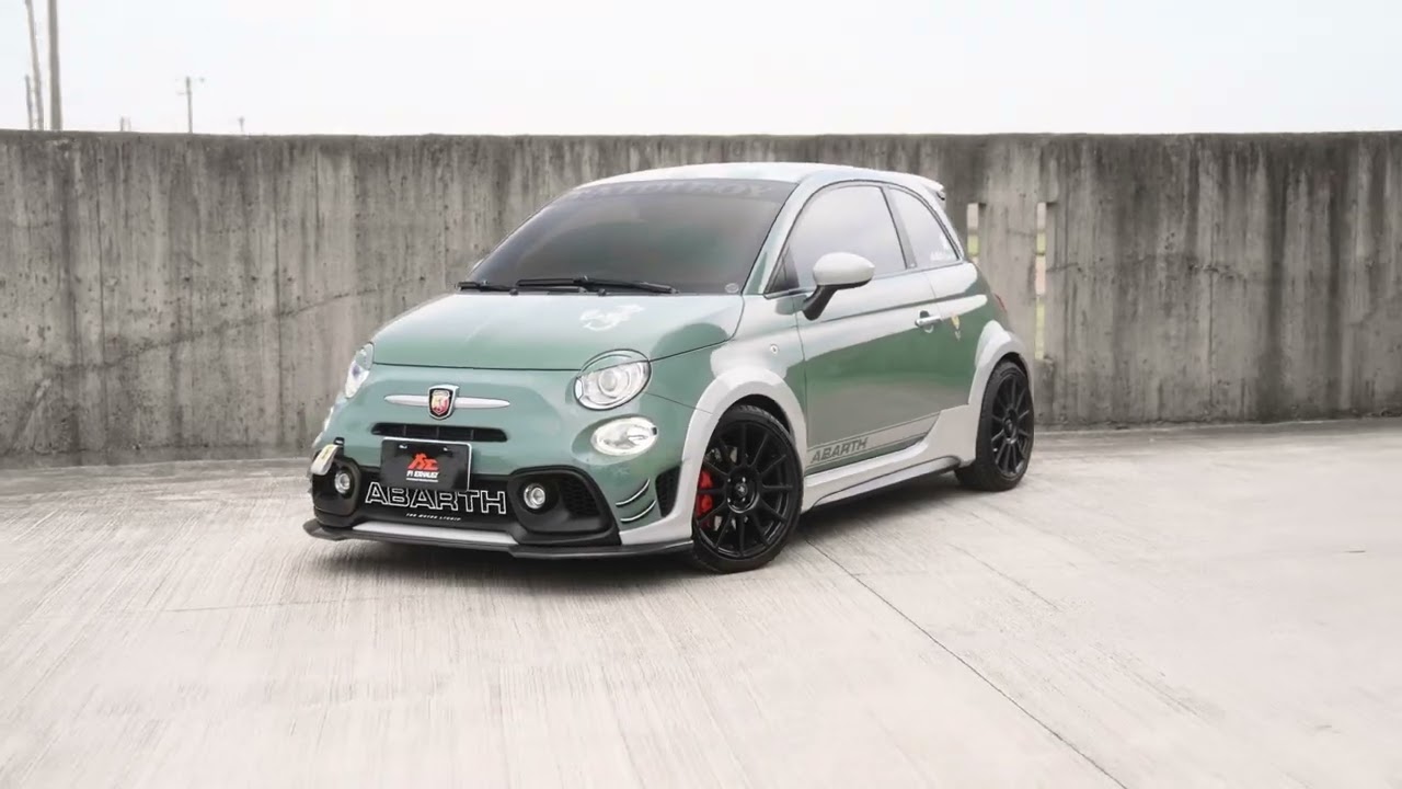 Тест звучания Fiat Abarth 695 с выхлопной системой Valvetronic Fi Catback и спортивной 200-ячеечн...