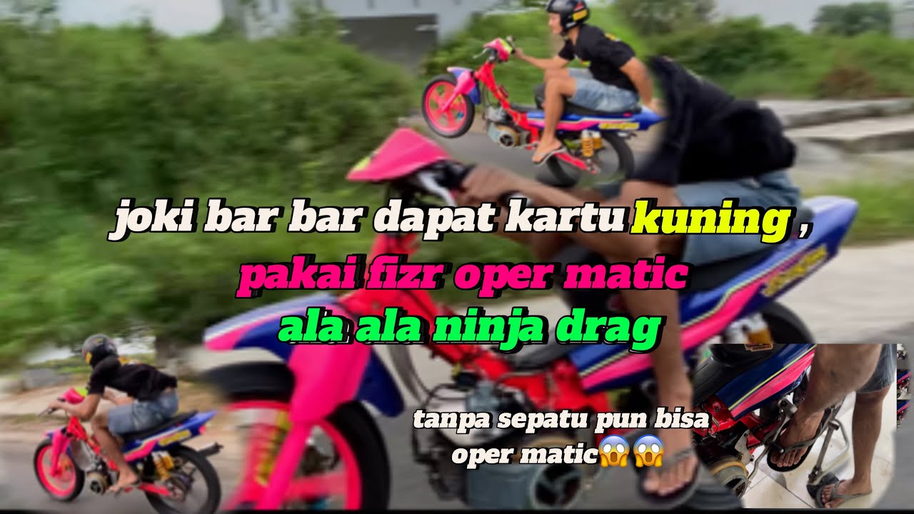 SETTING F1ZR JOKI BAR BAR ⚡⚡ PINDAH GIGI MATIC ALA ALA NINJA DRAG‼️‼️