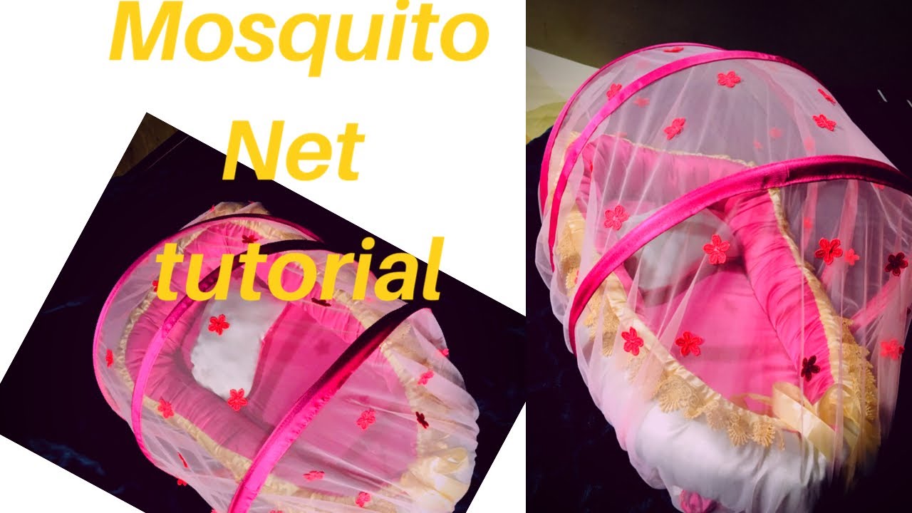 mosquito net for baby nest||baby bed/baby nest | صنع سرير الطفل مع الناموسية