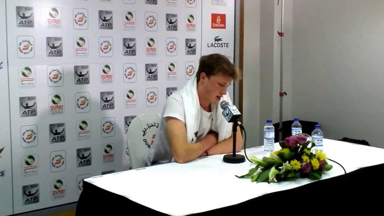 Josh Berry Tennis impressions at the 2014 Dubai Duty Free Tennis Championships