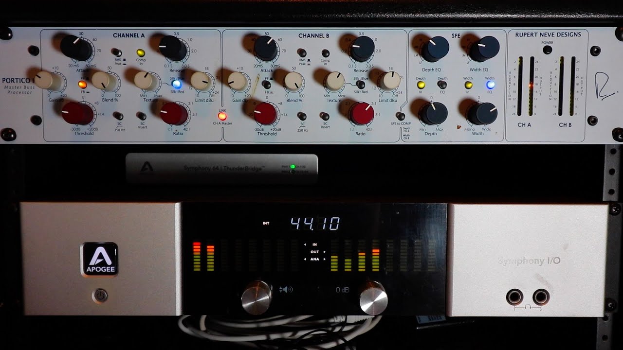 Rupert Neve Designs Portico II Master Buss Processor Demo