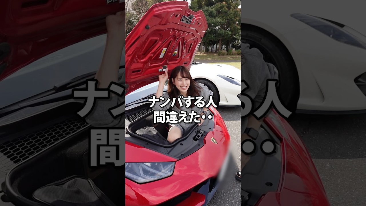 スーパーカーって荷物乗らないでしょ？ #あま猫 #あま猫チャンネル #フェラーリ #ランボルギーニ
