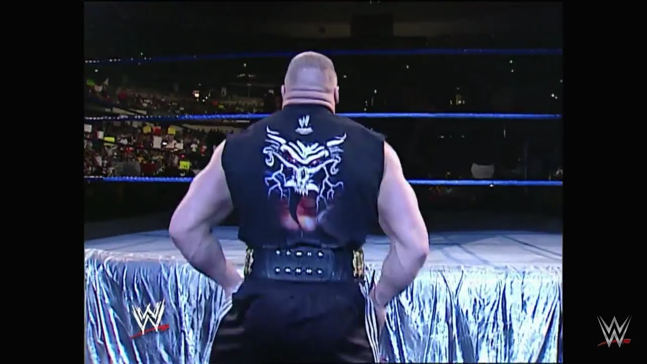 Brock lesnar entrance - smackDown,June 5,2003_HD