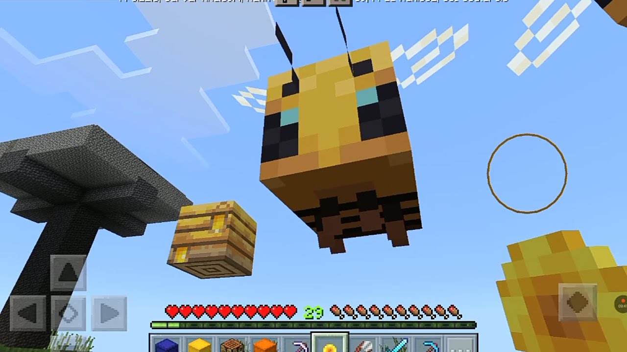 Летсплей по майнкрафту #53, ищу незерит и продолжаю строить пасику, Ecran