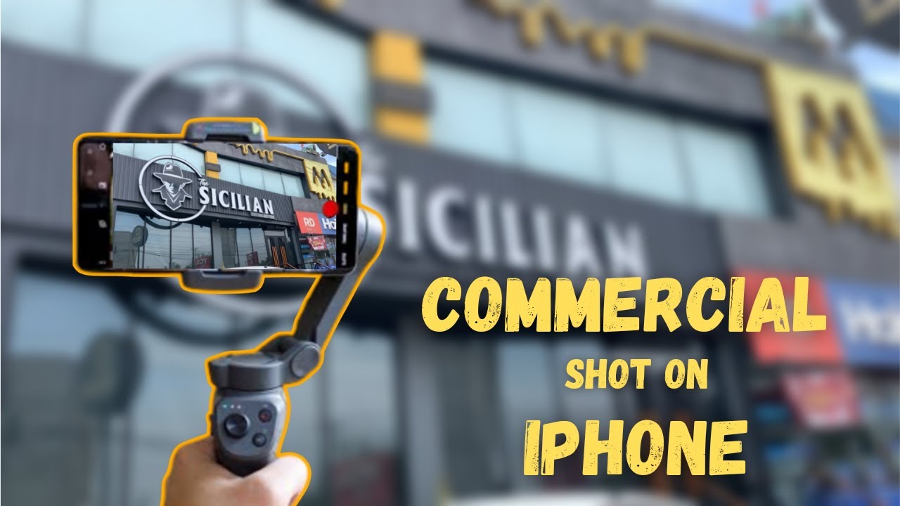 How To Shoot Cinematic Commercial On Iphone | Mobile Cinematography