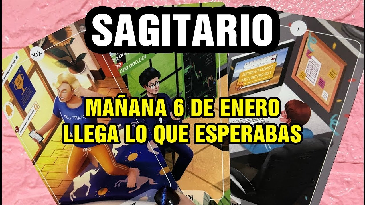 SAGITARIO 📵 ¡NI SE TE OCURRA IGNORARLA! MAÑANA 6 DE ENERO LLEGA LA NOTICIA QUE ESPERABAS