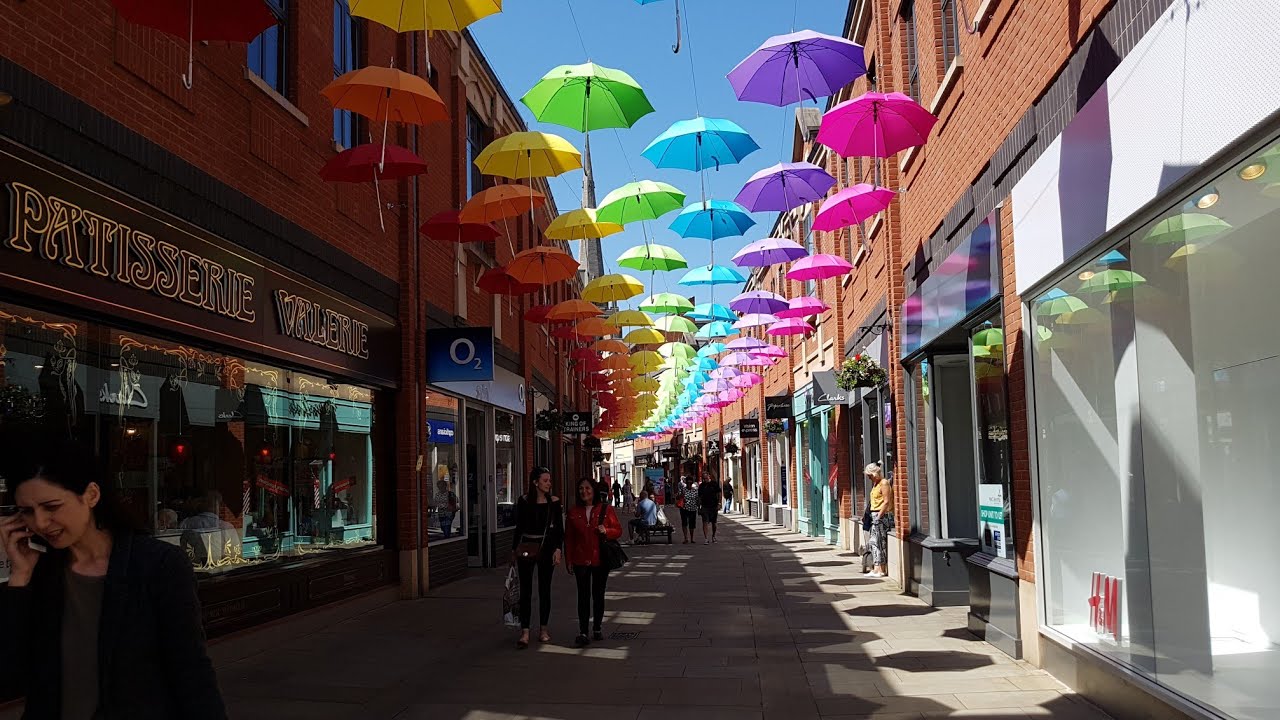 🇬🇧🏴󠁧󠁢󠁥󠁮󠁧󠁿Walking in DURHAM: City Centre / Market Hall / Cathedral /England 2019 June