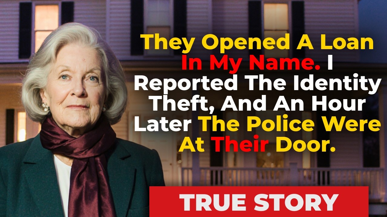 They Opened A Loan In My Name. I Reported The Identity Theft, And An Hour Later The Police Were At