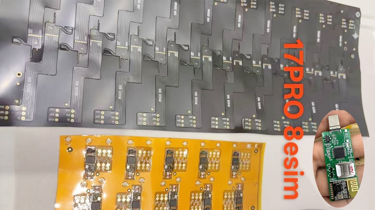 How to add an eSIM to an locked US iPhone 17 Pro Max using RSIM DB MEP SED 8esim flex .