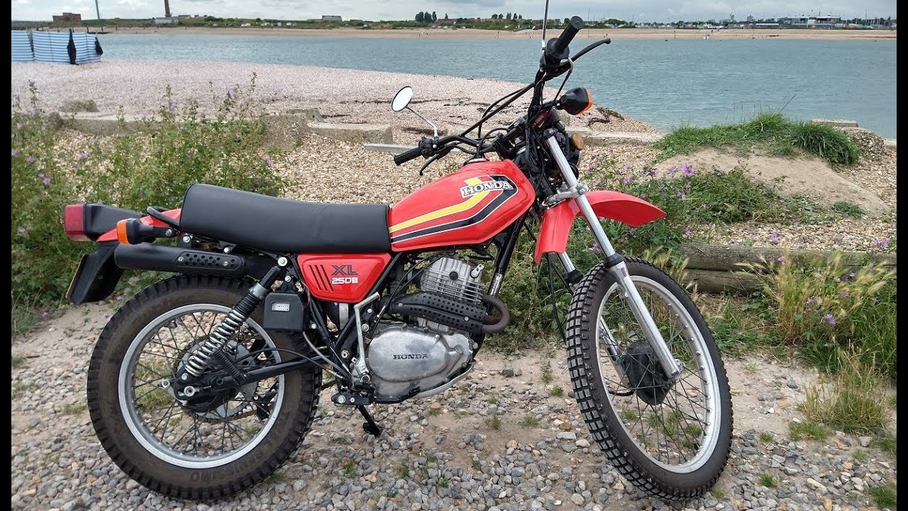 Honda XL250s - to the Beach ( via Loomies Cafe )