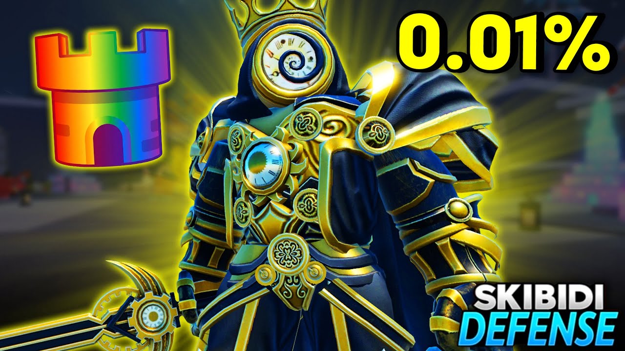 0.01% Grandmaster KING CLOCKMAN! Showcase in Skibidi Tower Defense