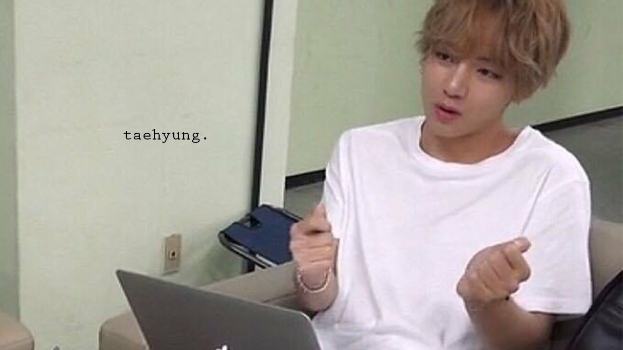 taehyung has a crush on you + interviews ♡