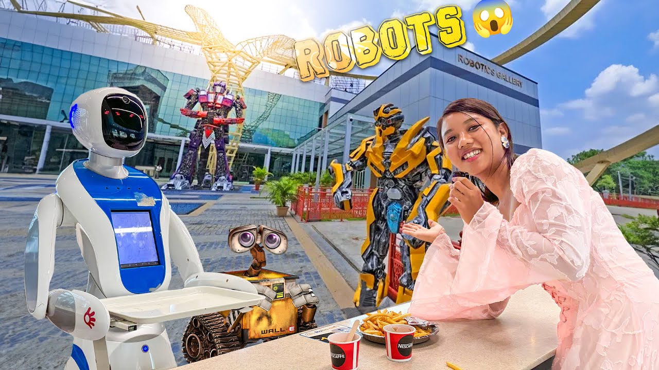 Pehli Baar Itne Saare Robot’s Dekh Liya😱 - Science City Ahemdabad