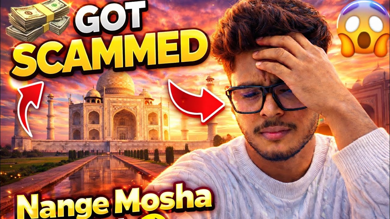 Taj Mahal Trip alli Mosha 😱 | Agra Taj Mahal Kannada Vlog 
