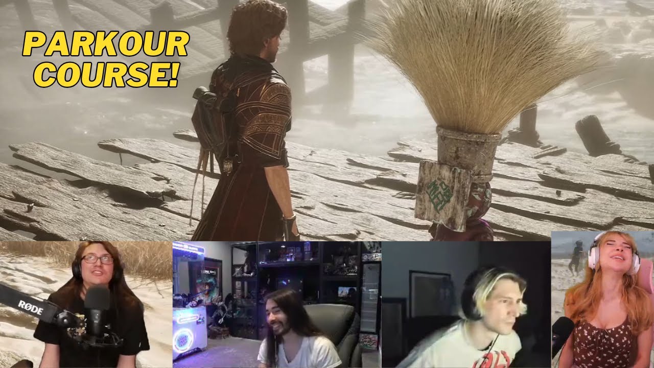 Streamers react to the parkour course from Clair Obscur Expedition 33