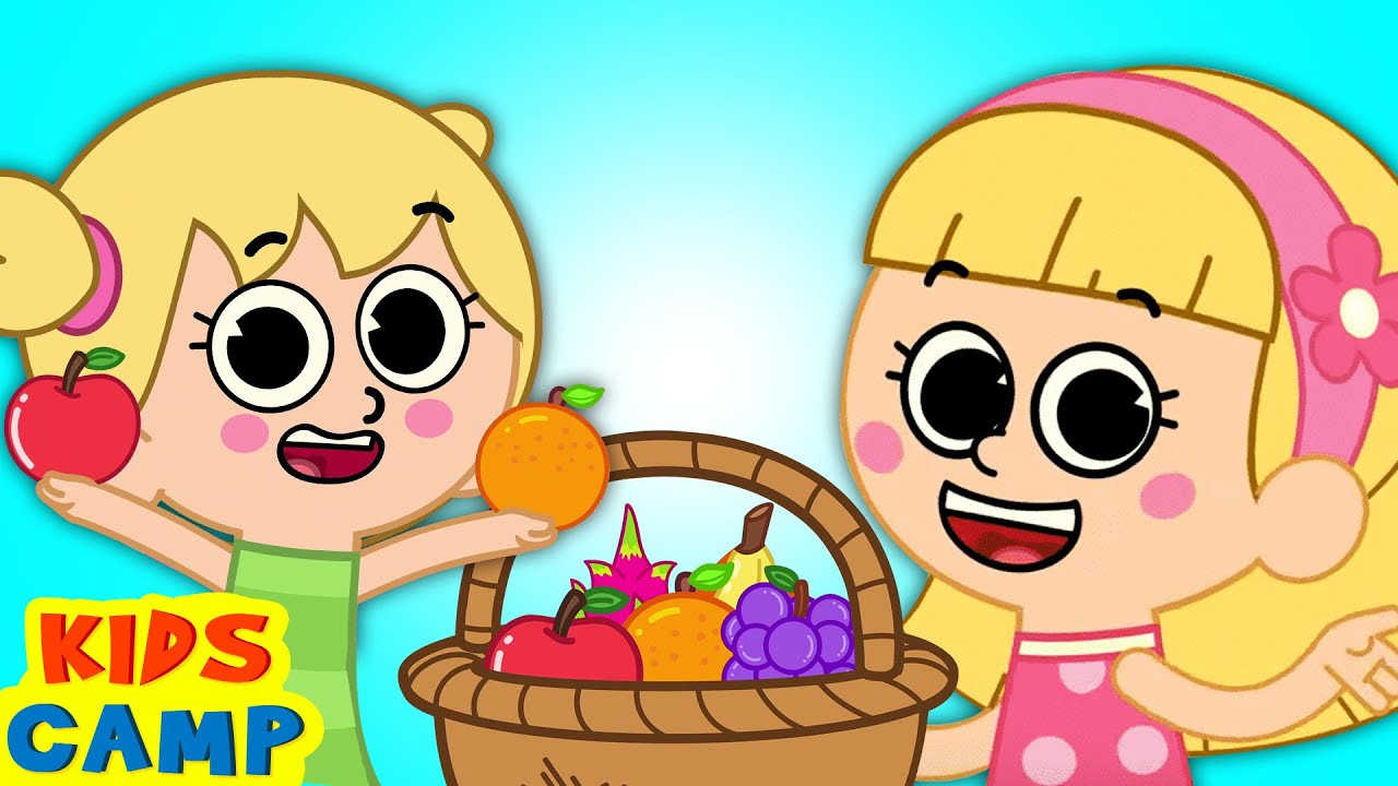 🍓🍊 Basket of Fruits Song | Nursery Rhymes And Baby Songs By KidsCamp