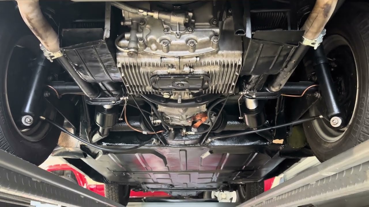 1958 Porsche 356 A 1600 Coupe - Underside