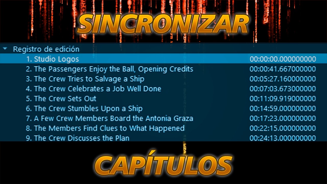 Cómo Sincronizar Capítulos de Películas y Series