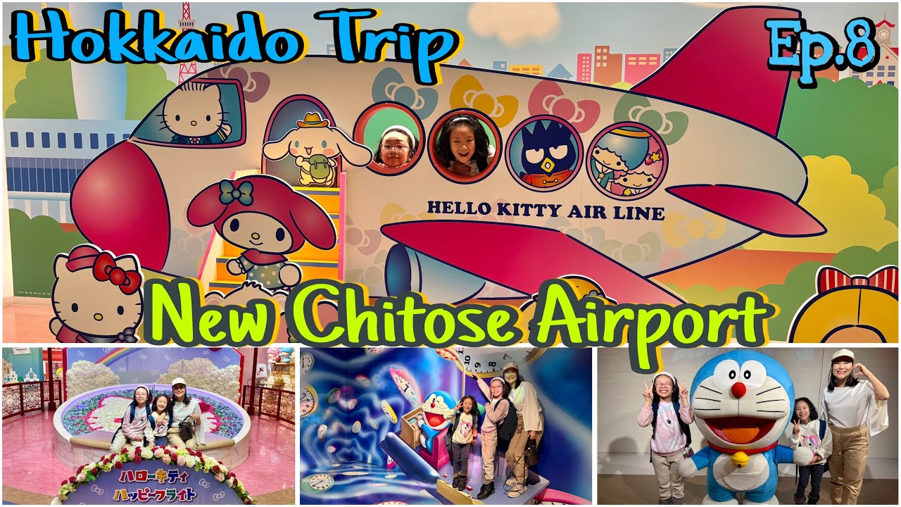 Hokkaido Trip 🇯🇵 Ep.8 : New Chitose Airport ✈️😻