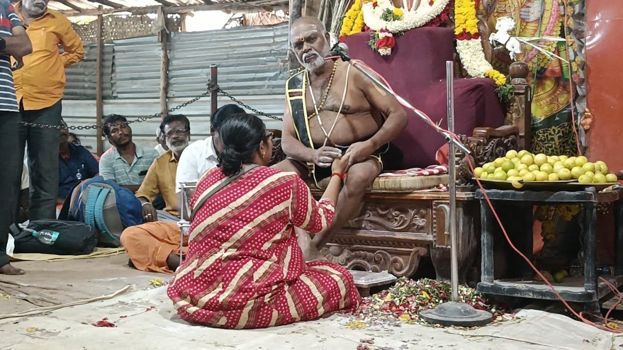 ஒரு பெண் கேட்ட கேள்வியால் அதிர்ச்சி அடைந்த கருப்பசாமி அருள் வாக்கு புளியரை தென்காசி