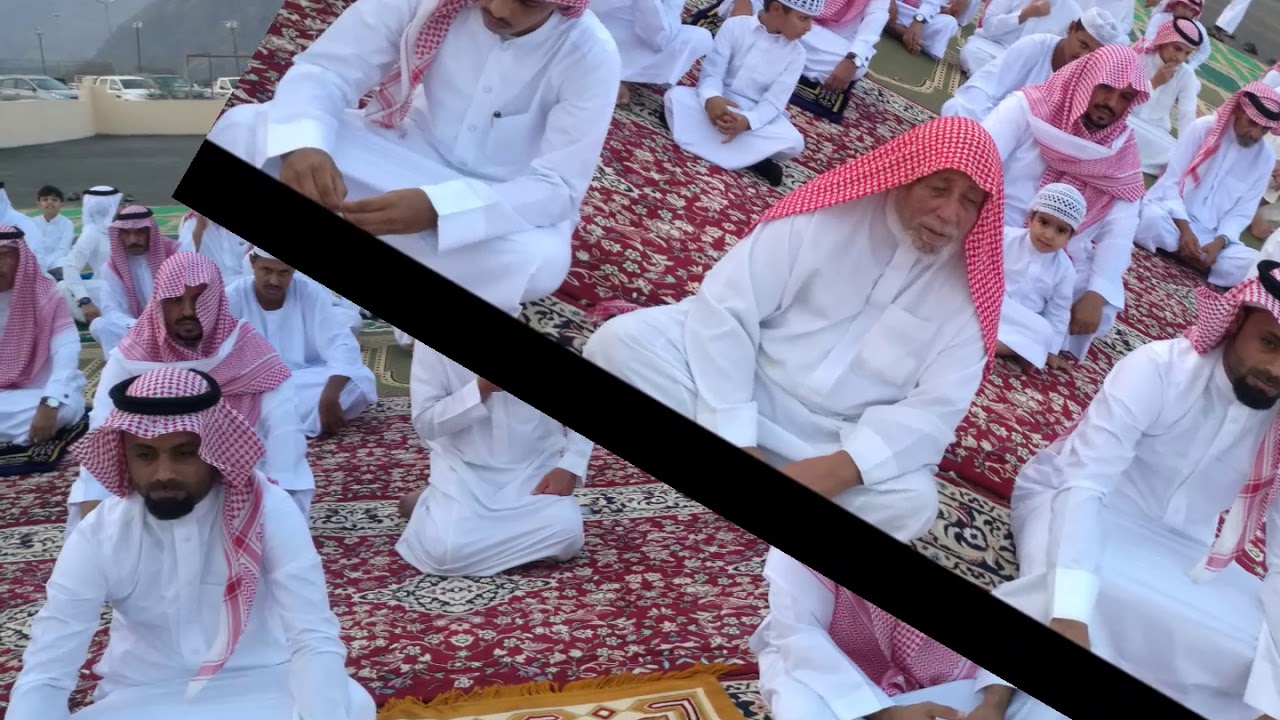 #صلاة عيد الفطر المبارك بجرداء بني علي بمصلى العيدين لعام 1440هـ { عاشق المربا}
