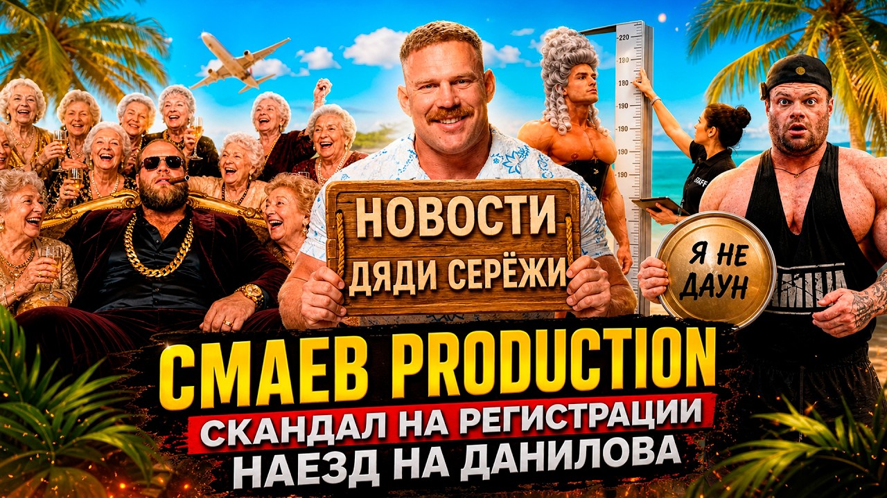 Слив и шантаж Смаева, скандал в Classic Physique, Бодибилдинг сходит с ума! Новости Дяди Сережи.