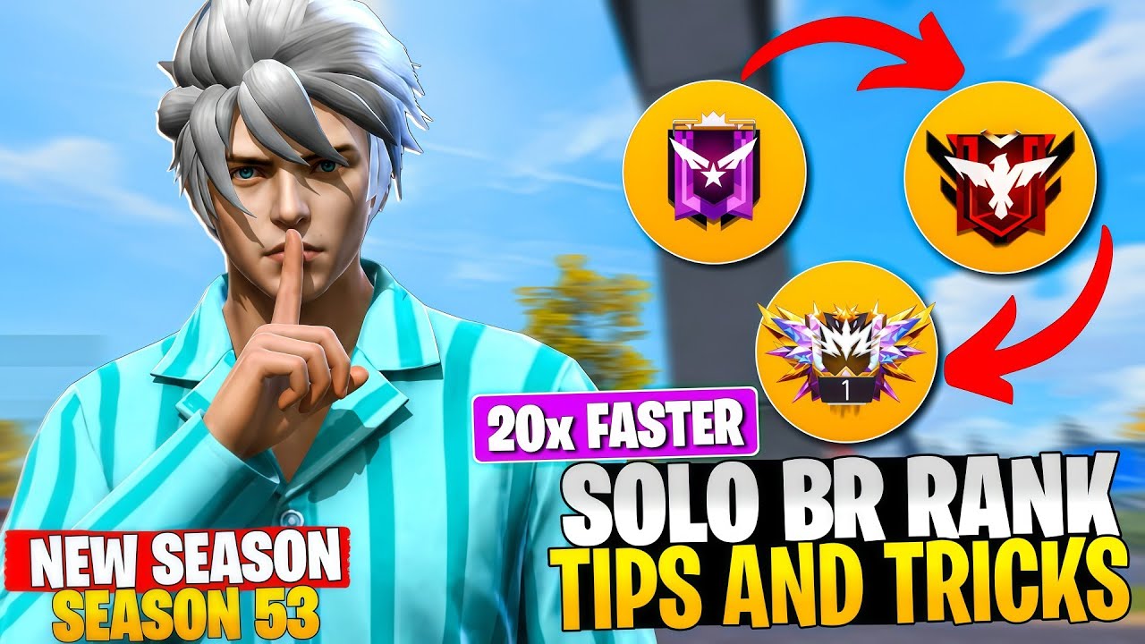 BR Rank Season 53 Solo Pushing 🔥 Best Tips & Strategies to Reach Grandmaster Fast!