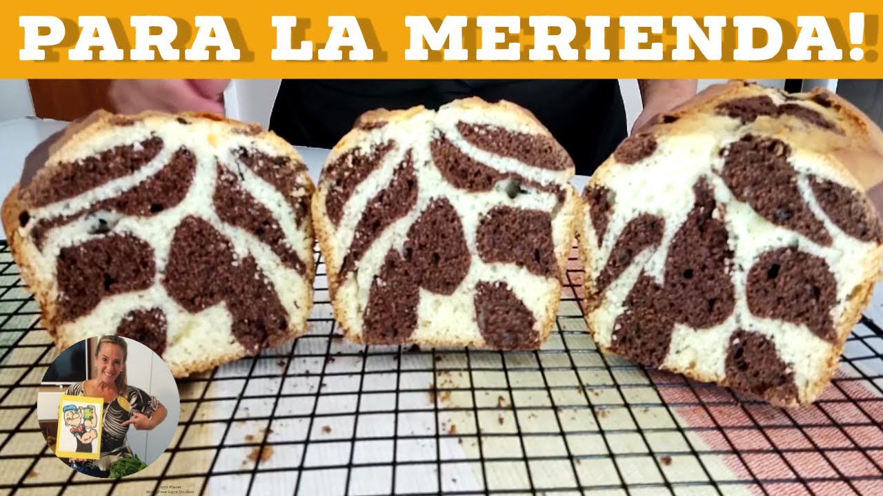 CÓMO HACER BUDÍN MARMOLADO / Sin manteca, fácil, rápido y económico! SÚPER ESPONJOSO! Lo hacés YA !!