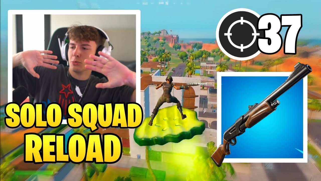 Clix Makes Solo Squad Look TOO EASY in UNREAL Reload!