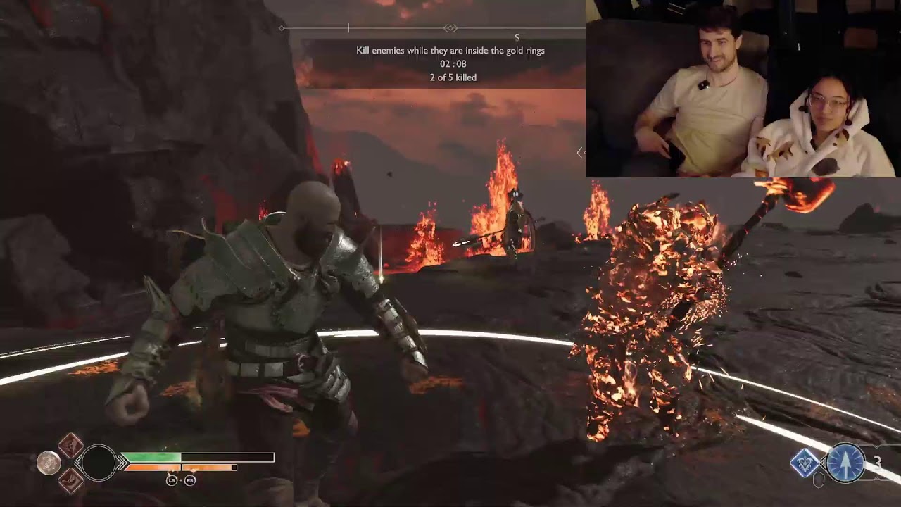 God of War. Blind. Hard Mode. Kratos: Calm and Patient. Moon: Screaming - Part 19