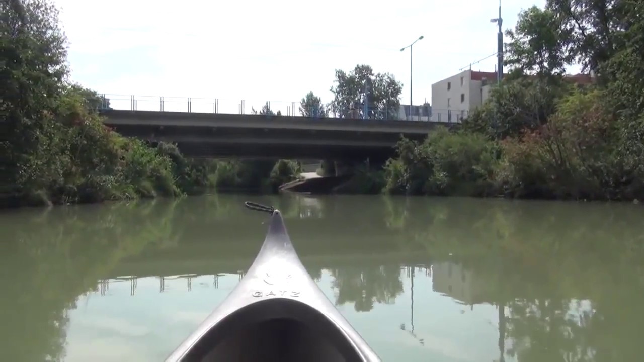 Mit dem KANU unterwegs am MARCHFELDKANAL