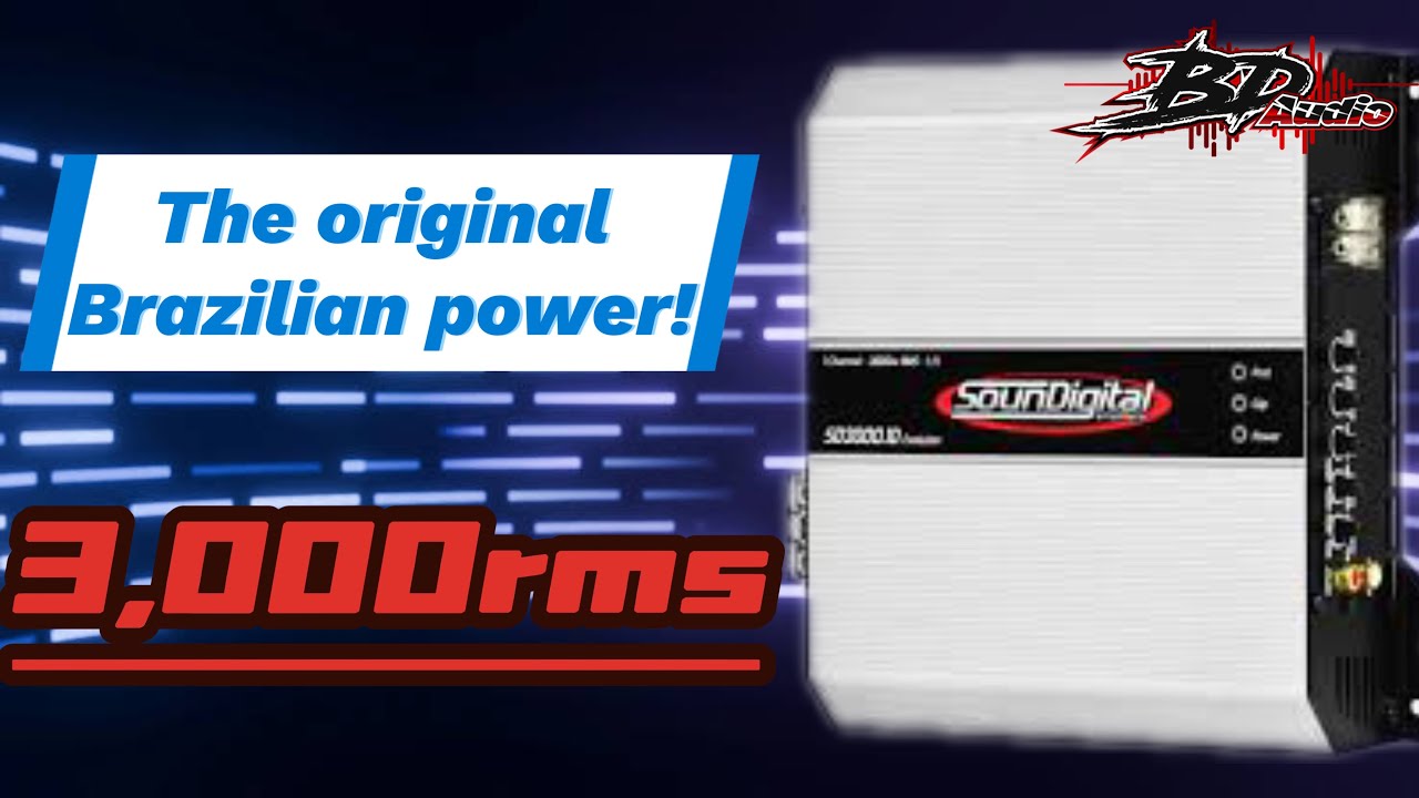Where the Chinese full bridge clones started from, the godfather soundigital SD3000.1D hits the dyno