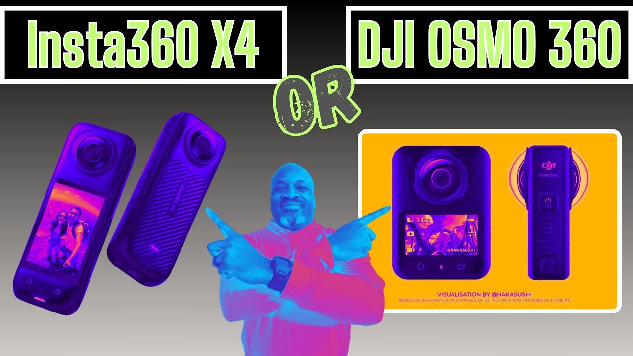 Head to Head - DJI OSMO 360 Vs Insta360 X4